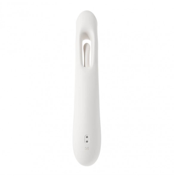 MizzZee - Swing Heating Sucking Slapping Tongue Vibration Wand (Chargeable - White)